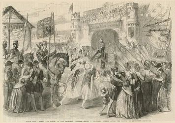 Heinrich V. zieht nach der Schlacht von Agincourt in London ein