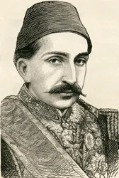 Seine Kaiserliche Majestät, Sultan Abdulhamid II., Kaiser der Osmanen, Kalif der Gläubigen, aus 