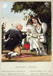 Flitterwochen, veröffentlicht von Thomas McLean, London