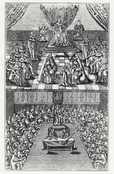 Houses of Parliament im Jahr 1640