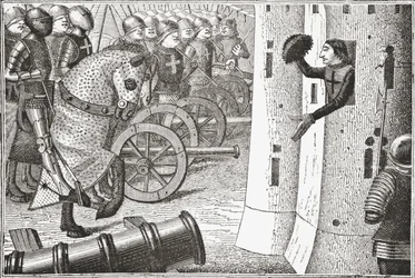 Wie Jean Duc Alençon die Stadt Alençon eroberte, 1878
