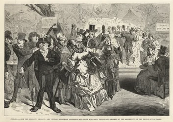 Wie die diskreten, zarten und tugendhaften Diddlesex Dogberries von den Leuten draußen schockiert sind