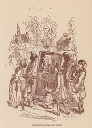 Illustration für The Virginians von Thackeray
