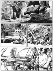 Illustration für Westward Ho! von Charles Kingsley
