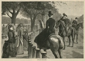 In der Reihe; Rotten Row, Hyde Park, London