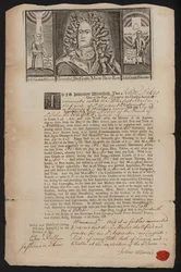 Lehrvertrag für einen Jungen aus der Bluecoat-Wohltätigkeitsschule in Westminster, London