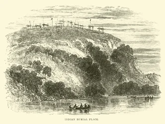 Indianischer Begräbnisplatz