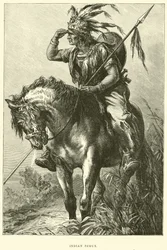 Indianischer Späher