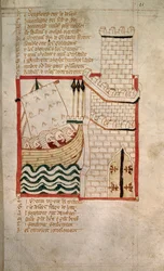 Invasion der Schotten und Dänen, aus der Verschronik 