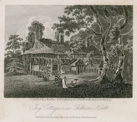 Ivy Cottage, in der Nähe von Fulham, Kent