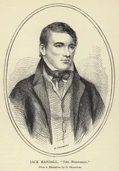 Jack Randall, The Nonpareil, nach einem Miniaturbild von G. Sharples