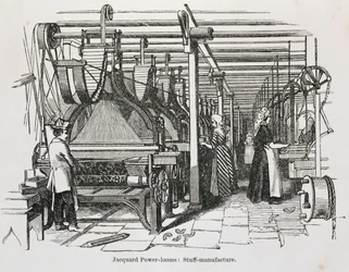 Jacquard-Webstühle