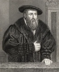 Johannes Kepler (1571-1630) aus The Gallery of Portraits, veröffentlicht 1833