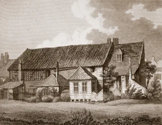 John Bunyans Versammlungshaus, frühes 19. Jahrhundert