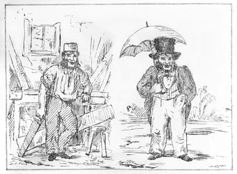 John Dobbs in England und Indien aus dem Delhi Sketchbook