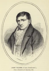 John Palmer, Jack Scroggins, nach einem Porträt von G. Sharples, 1819
