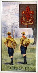 Reiseprüfung für das 1. Klasse Pfadfinderabzeichen, 1929