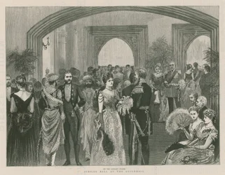 Jubiläumsball in der Guildhall, London