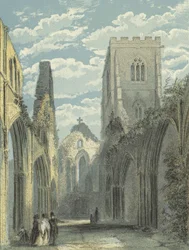 Llandaff Kathedrale, Kirchenschiff nach Westen blickend