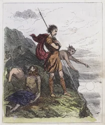 Llewellyn in den Bergen