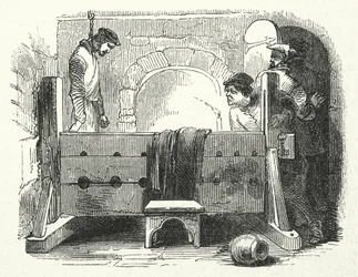 Lollarden: Mord an Richard Hunne (Gravur)