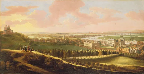 London von Greenwich Hill, ca. 1680