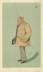 Lord Arthur Wrottesley, Ein Staffordshire Peer, 20. Juni 1895, Vanity Fair Karikatur