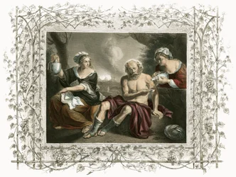 Lot und seine Töchter