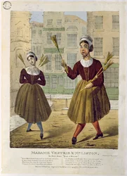 Madame Vestris und Mr. Liston in ihrem Duett 