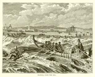 Madras vom Meer aus