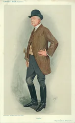 Generalmajor Sir Alfred Turner, Vielseitigkeit, 8. Juni 1910, Vanity Fair Karikatur