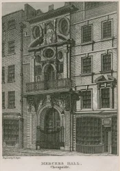 Mercers Hall, Cheapside, London