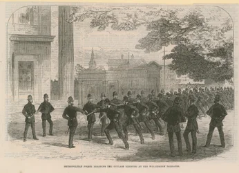 Metropolitan-Polizei lernt den Säbelkampf