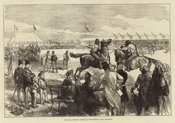 Militärische Leichtathletik in Lillie Bridge, West Brompton