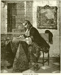 Milton in seiner Jugend