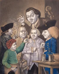 Fröhlichkeit und Freundschaft, ca. 1770