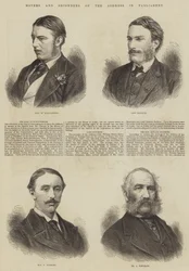 Antragsteller und Unterstützer der Adresse im Parlament (Stich)