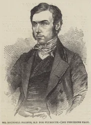 Mr. Roundell Palmer, MP für Plymouth (Gravur)