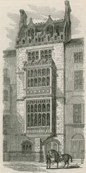 Mr. Russells neues Herrenhaus, Park Lane, London