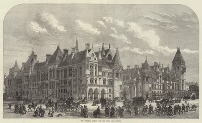 Mr. Streets Entwurf für die neuen Gerichtsgebäude