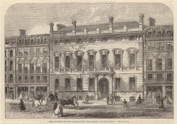 Neubau des Garrick Club, King Street, Covent Garden