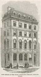 Neue Büros der Royal Insurance Company, Lombard Street, London
