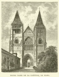 Notre Dame de la Couture, Le Mans (Gravur)