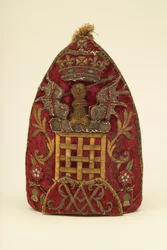 Grenadiermütze eines Offiziers, um 1708