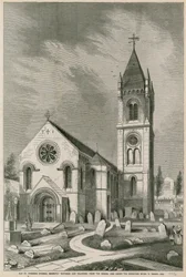 Alte St. Pancras Kirche, London, kürzlich restauriert und erweitert