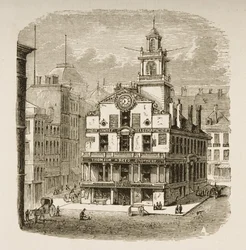 Old State House, Boston, ca. 1870, aus 