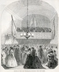 Eröffnung des Cork Temperance Institute, 1845
