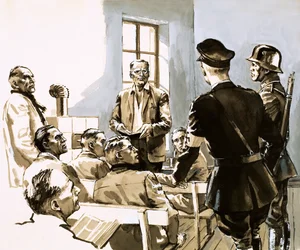 Pastor Dietrich Bonhoeffer spricht gegen Hitlers NSDAP