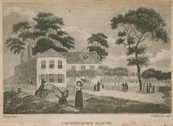 Menschen auf dem Gelände des Copenhagen House
