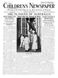 Peter Pan so jung wie immer, Titelseite der 